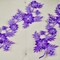 2 Pieces Purple Lilac Flower Patches Embroidered Iron-On Lily Appliques for Clothing & Crafts